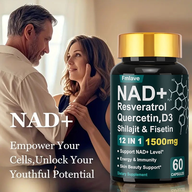 NMN Capsules Energy Booster BOOSTIS NAD Level Anti Aging Supplement NAD+ Capsule