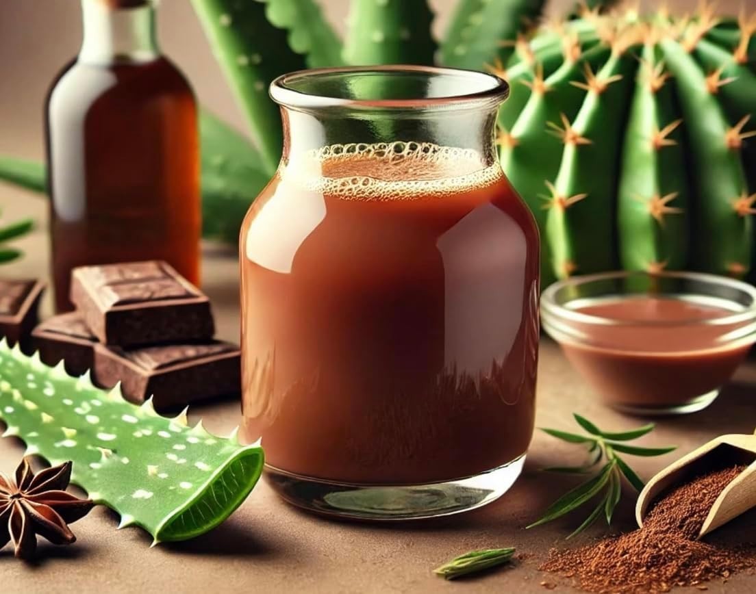 Aloe Vera Nopal Cuachalalate Herbal Supplement 33.8oz Immune Digestive