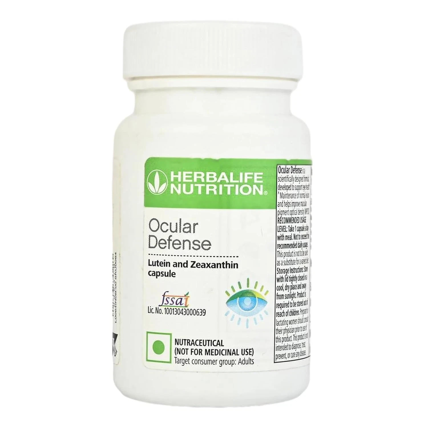 Herbalife Ocular Defense Lutein and Zeaxanthin 30 Caps + Free Shipping