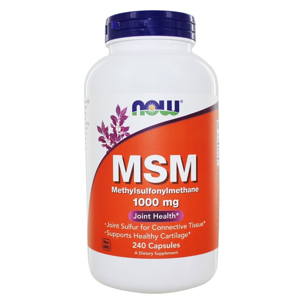 NOW Foods MSM 1000 mg., 240 Capsules