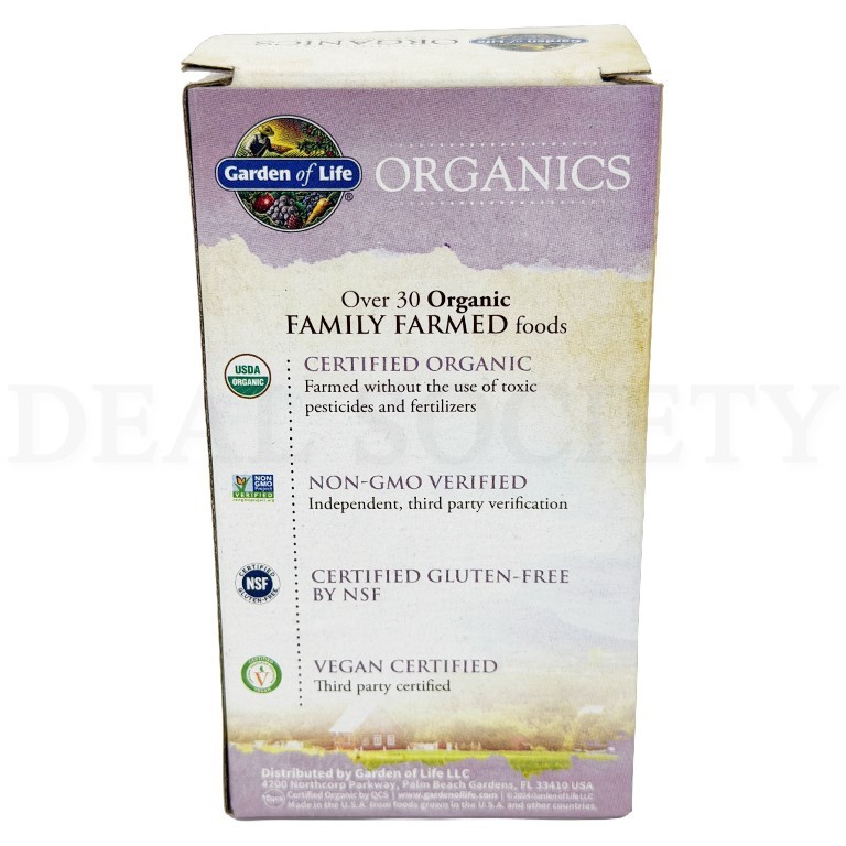 Garden of Life Organics Once Daily Prenatal Multivitamin 30 Tablets Lot of 2