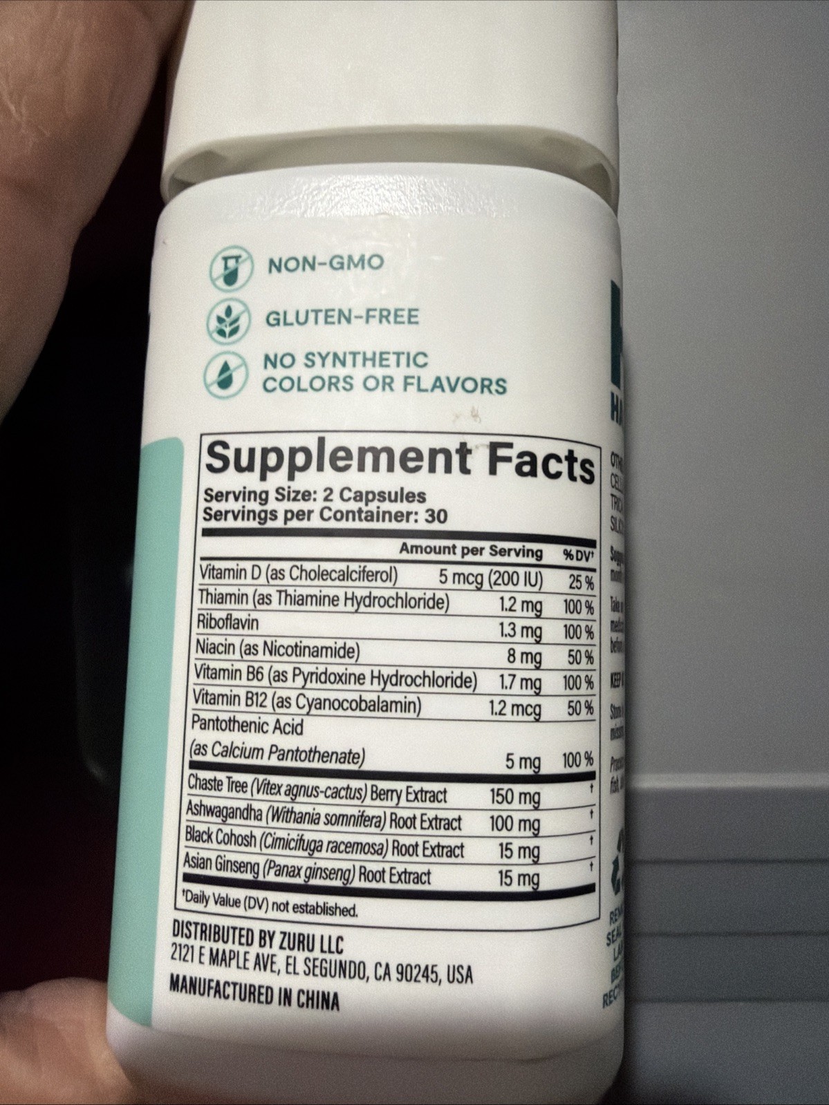 HABIT PMS Support Capsules – 60ct New EXP. 6/2026