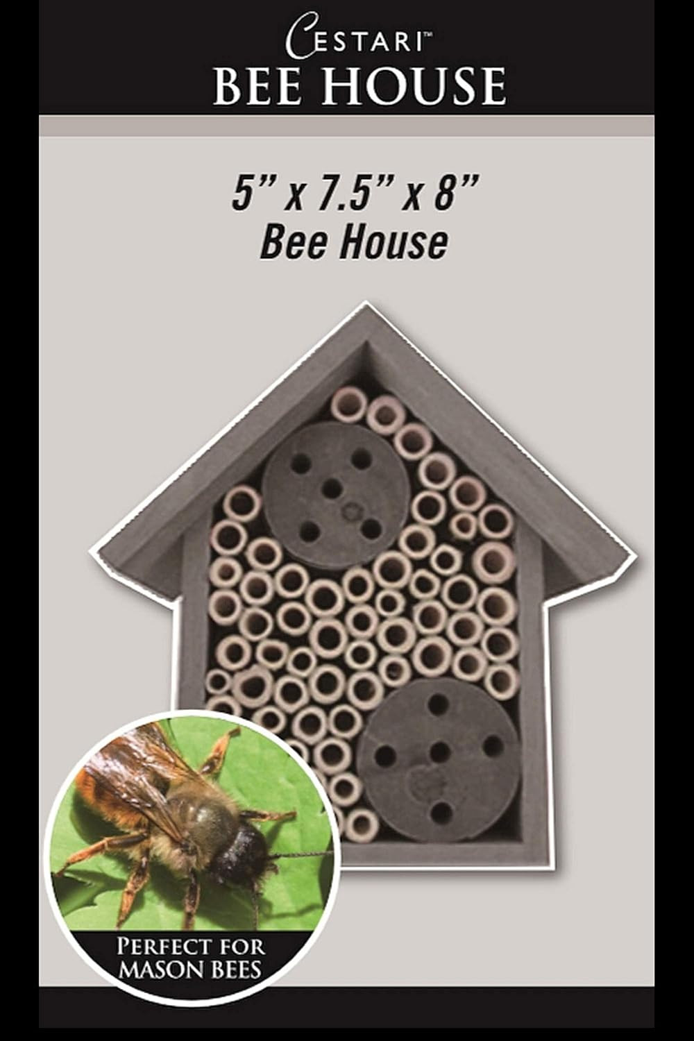Bamboo Tube Bee Hotel for Solitary Bees – Attract Gentle Pollinators