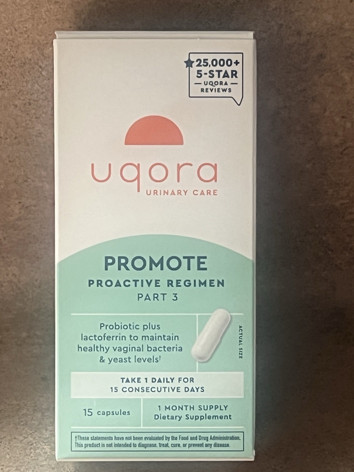 UQORA Promote Proactive Regimen Part 3 Probiotic EXP:11/26