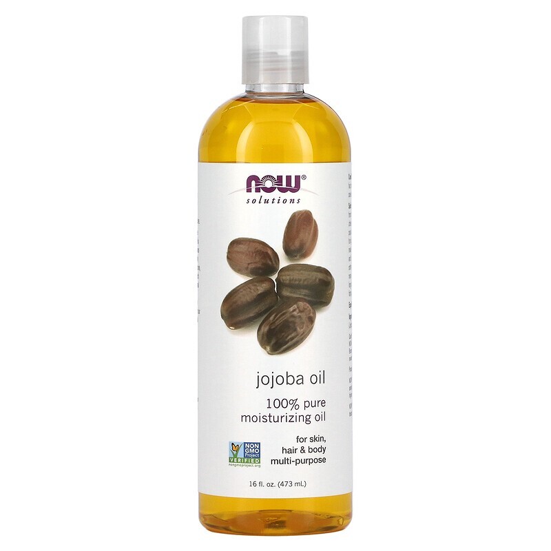 NOW Foods, Solutions, Jojoba Oil, 16 fl oz (Pack of 2)