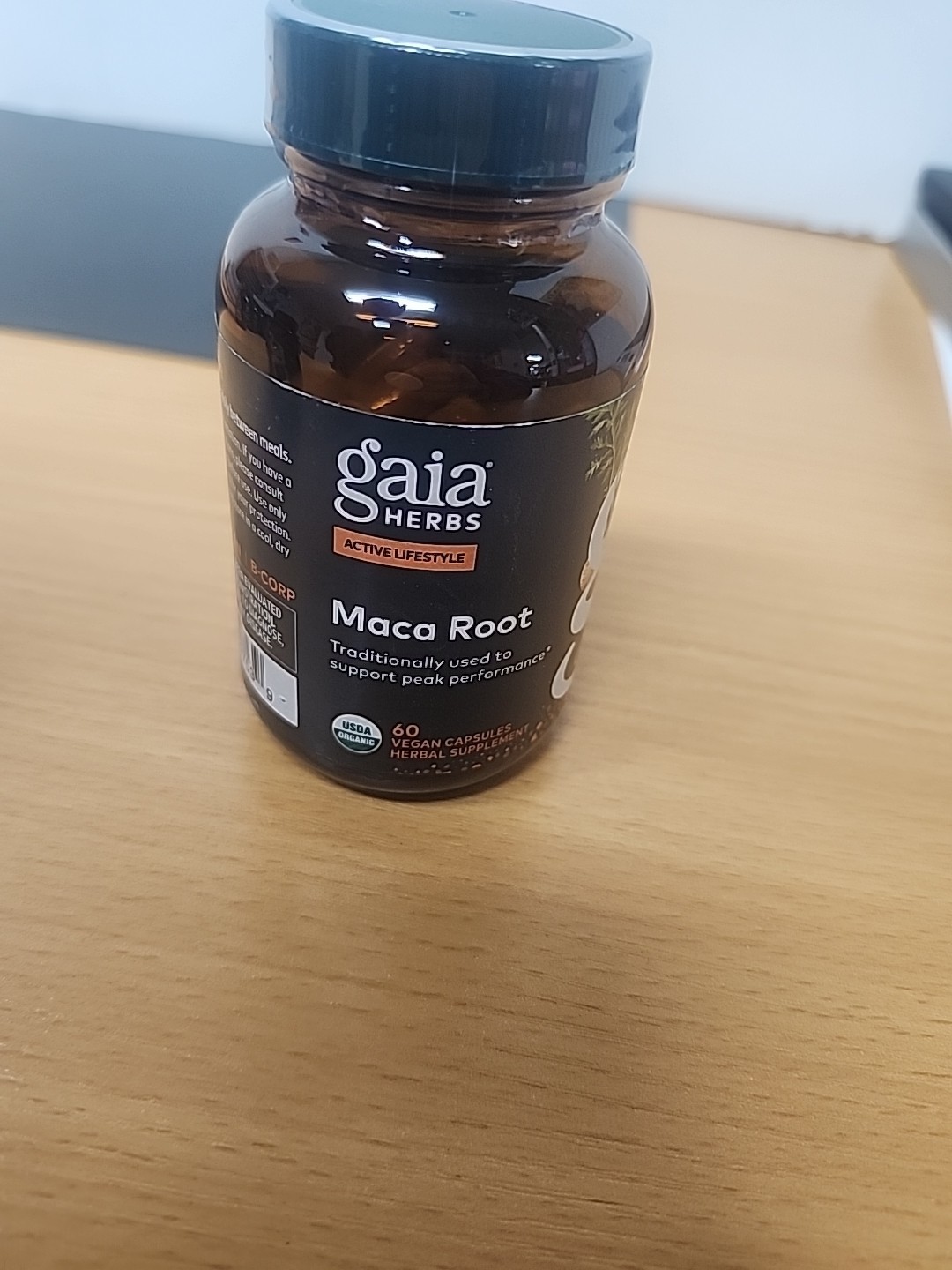 Maca Root Capsules for Energy and Stamina 60 Vegan Supplements