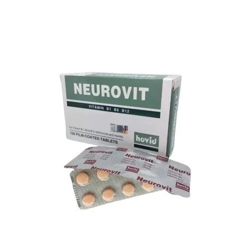 2 Packs X HOVID NEUROVIT VITAMIN B1 B6 B12 100’s For Nerves Function