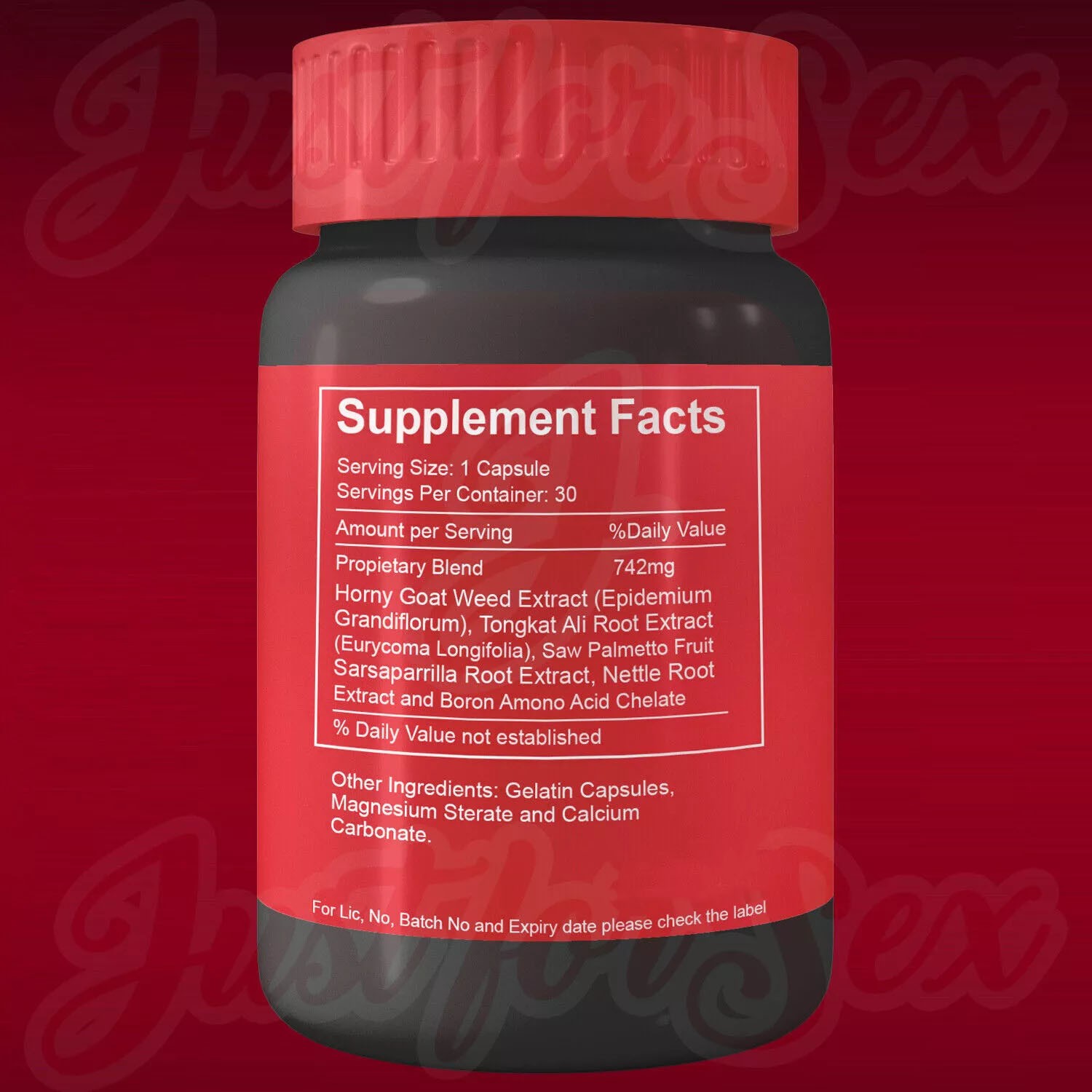 El Toro 30 Capsules ED Supplement For Men Sexual Enhancement Energy Booster