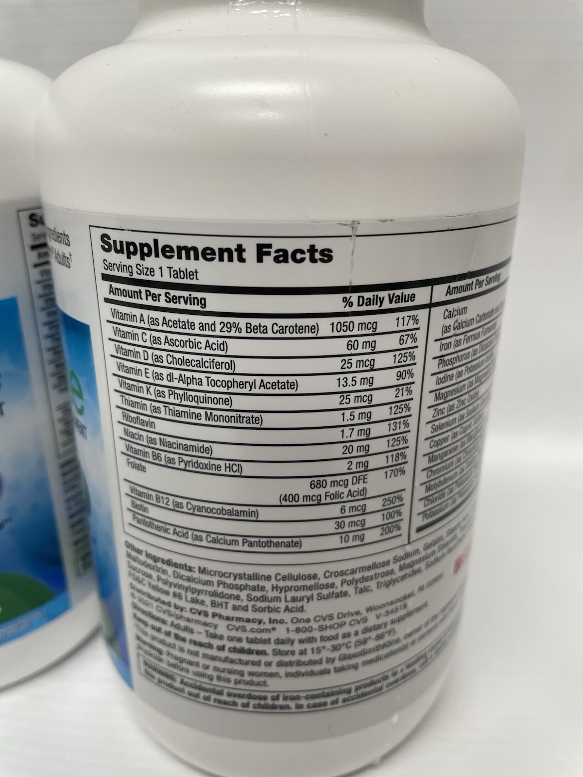 Spectravite Multivitamins Minerals 365ct compare to Centrum Adult EXP 6/2027