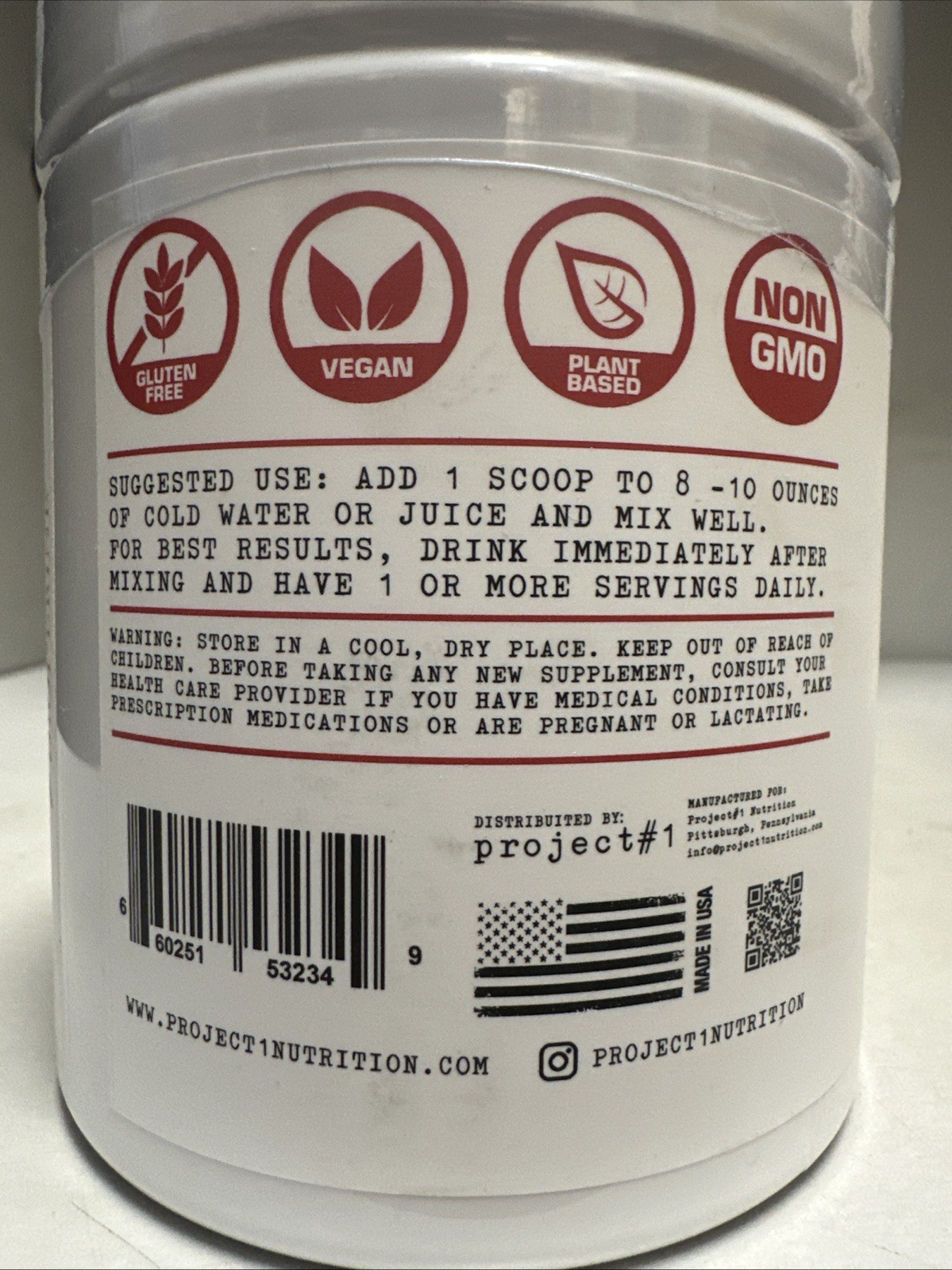 Project # 1 Greens Organic Superfood Reds Pwd 30 Sv Best By 08/26 Mango