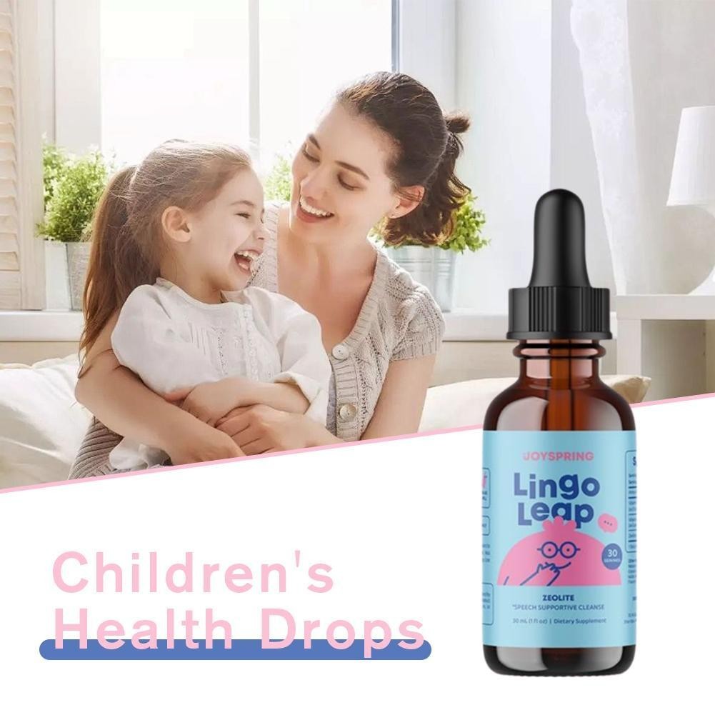 Lingo Leap Children’s Zeolite Detox Drops 30ml Designed For Speech Delay Therapy