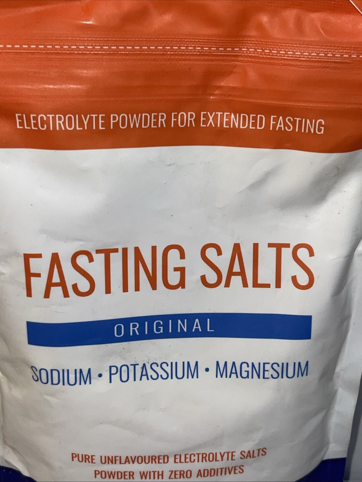 Sealed Fasting Salts Electrolyte Powder 400g Sodium Potassium Magnesium