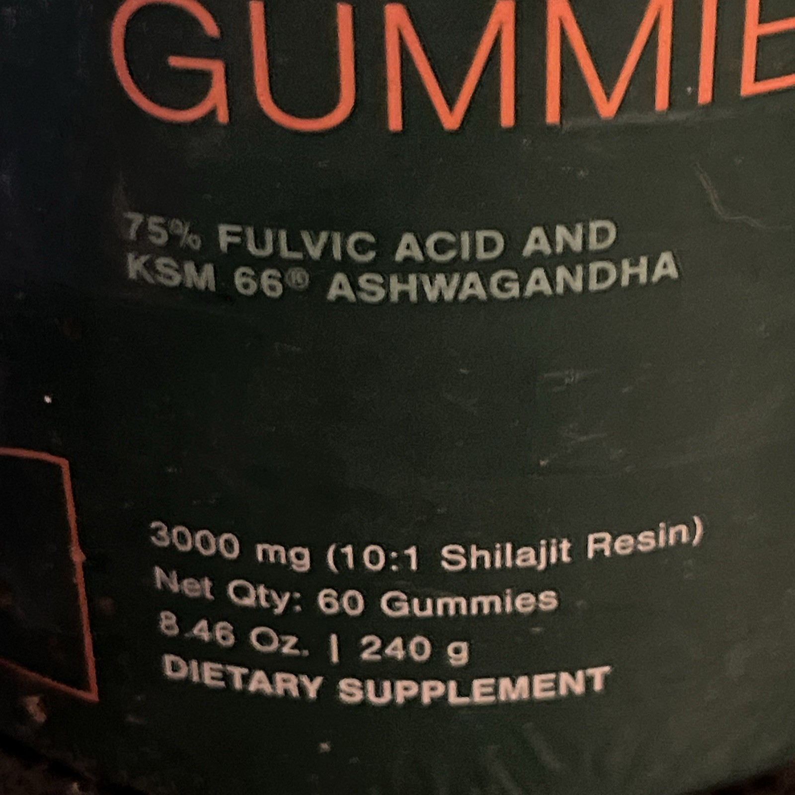 Root Labs 3000 mg Pure Himalayan Shilajit Gummies – 120 Gummies*