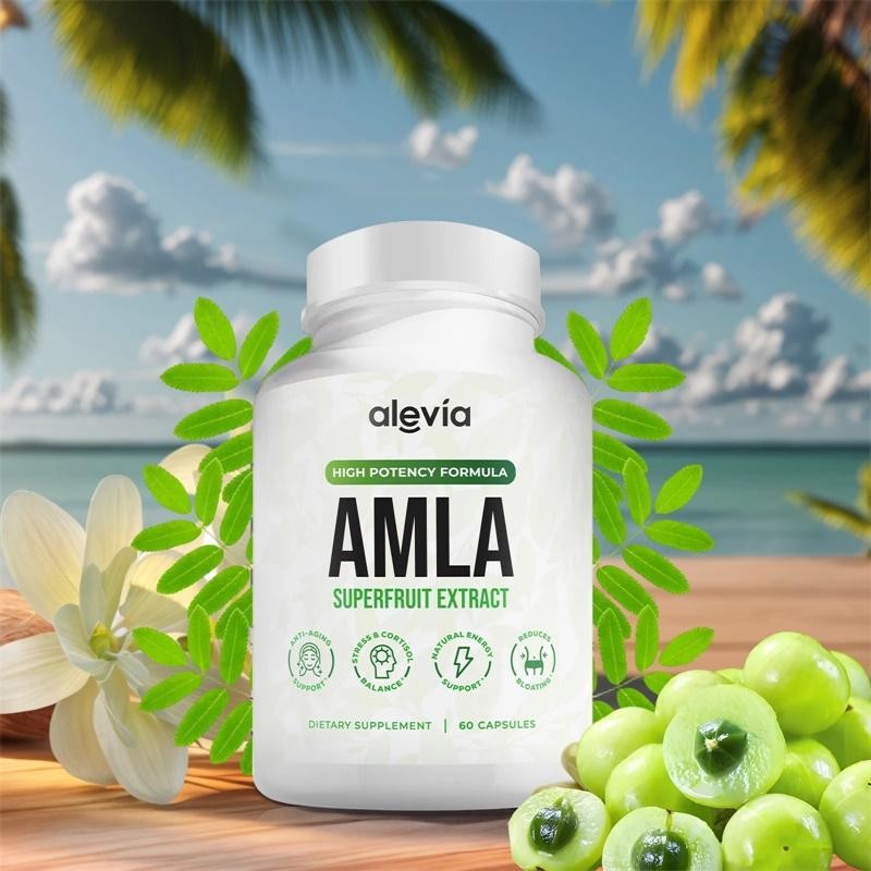 AMLA Capsules High Potency Formula AMLA Superfruit Extract Dietary Supplement