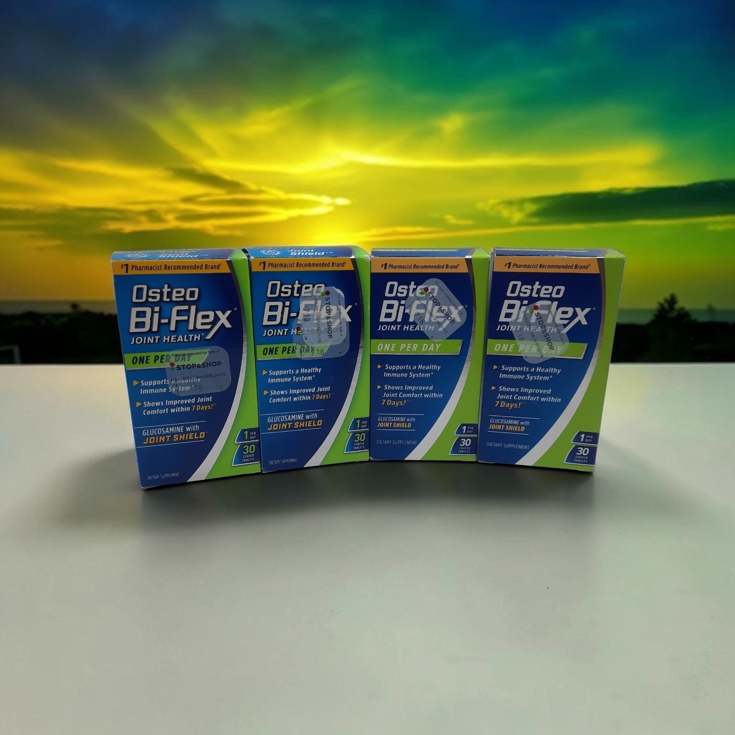 Osteo Bi-Flex Glucosamine Joint Shield 30ct Exp 11/2026 & 07/2028 ☆FOUR☆