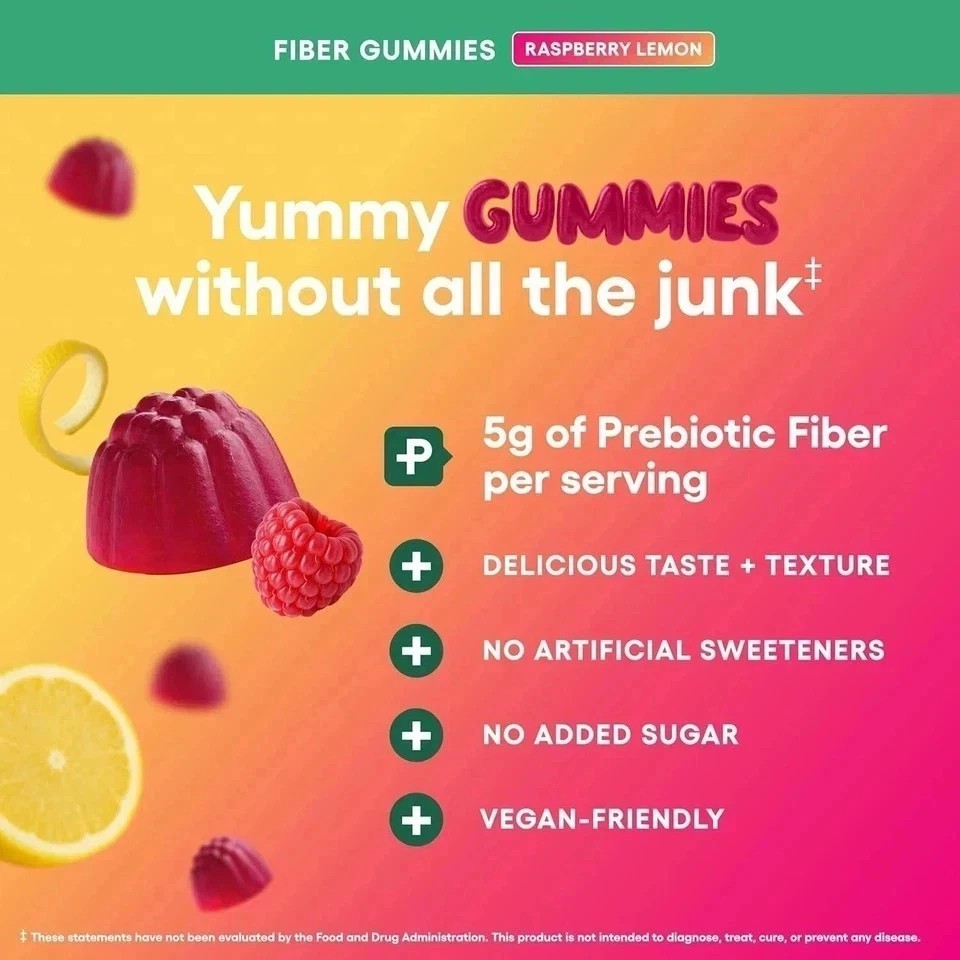 Choice Physician’s Fiber Gummies 3-Pack: Digestive Health & Regularity