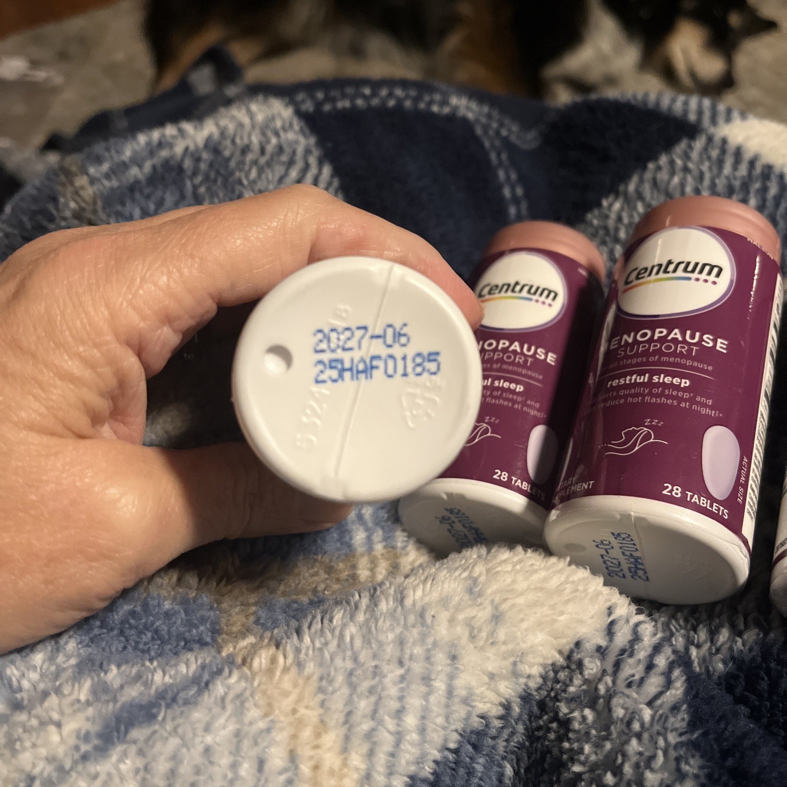 Centrum Menopause Support Restful Sleep Supplement 28 Tabs 6/2027
