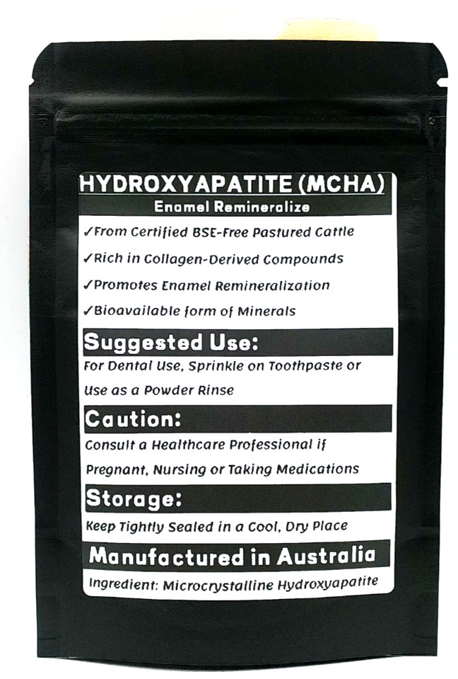 MICROCRYSTALLINE HYDROXYAPATITE TEETH & BONE POWDER | 1oz | PASTURE-RAISED