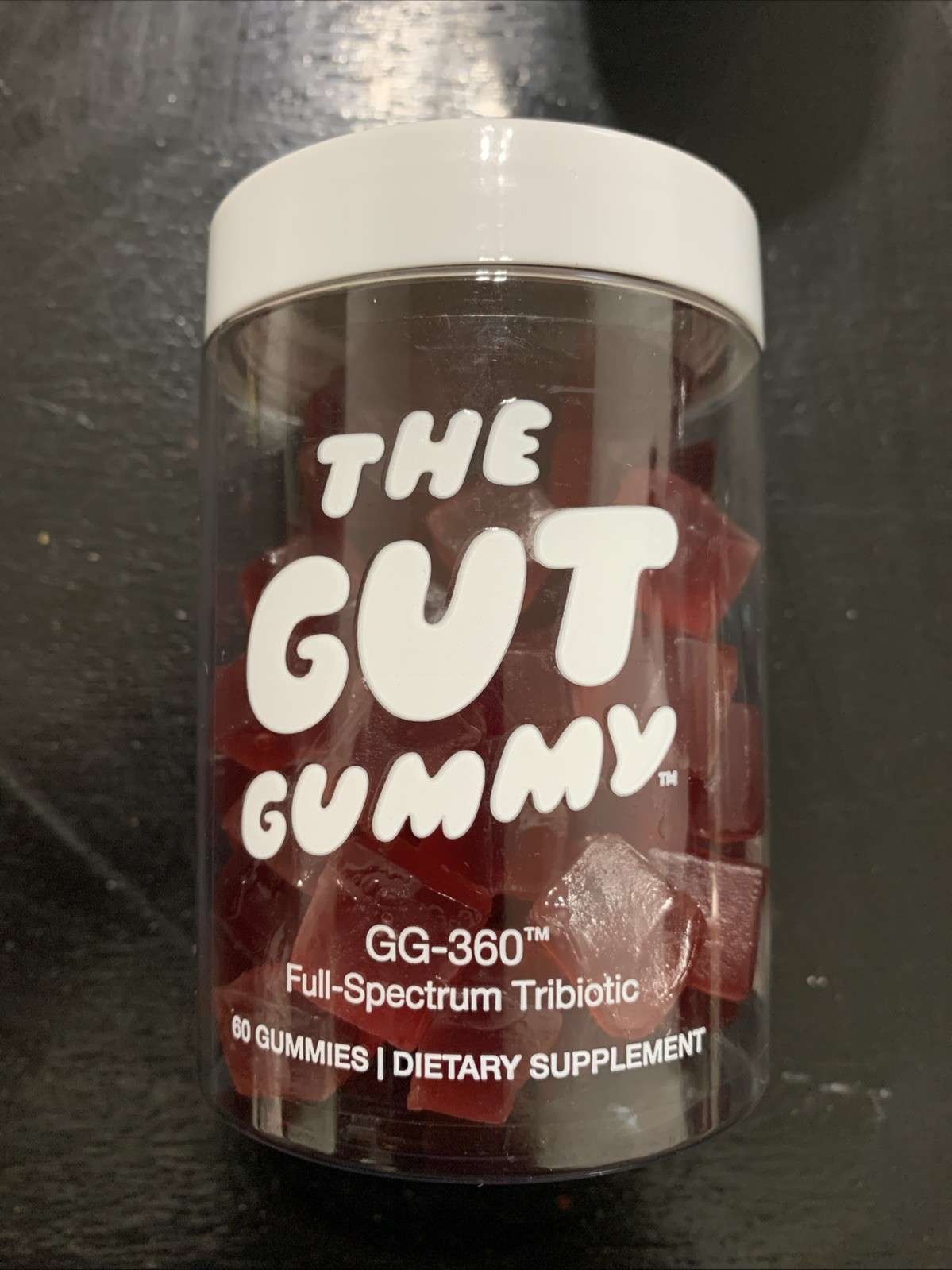 The Gut Gummy Full Spectrum Tribiotic 60 Gummies – Brand New Factory Sealed