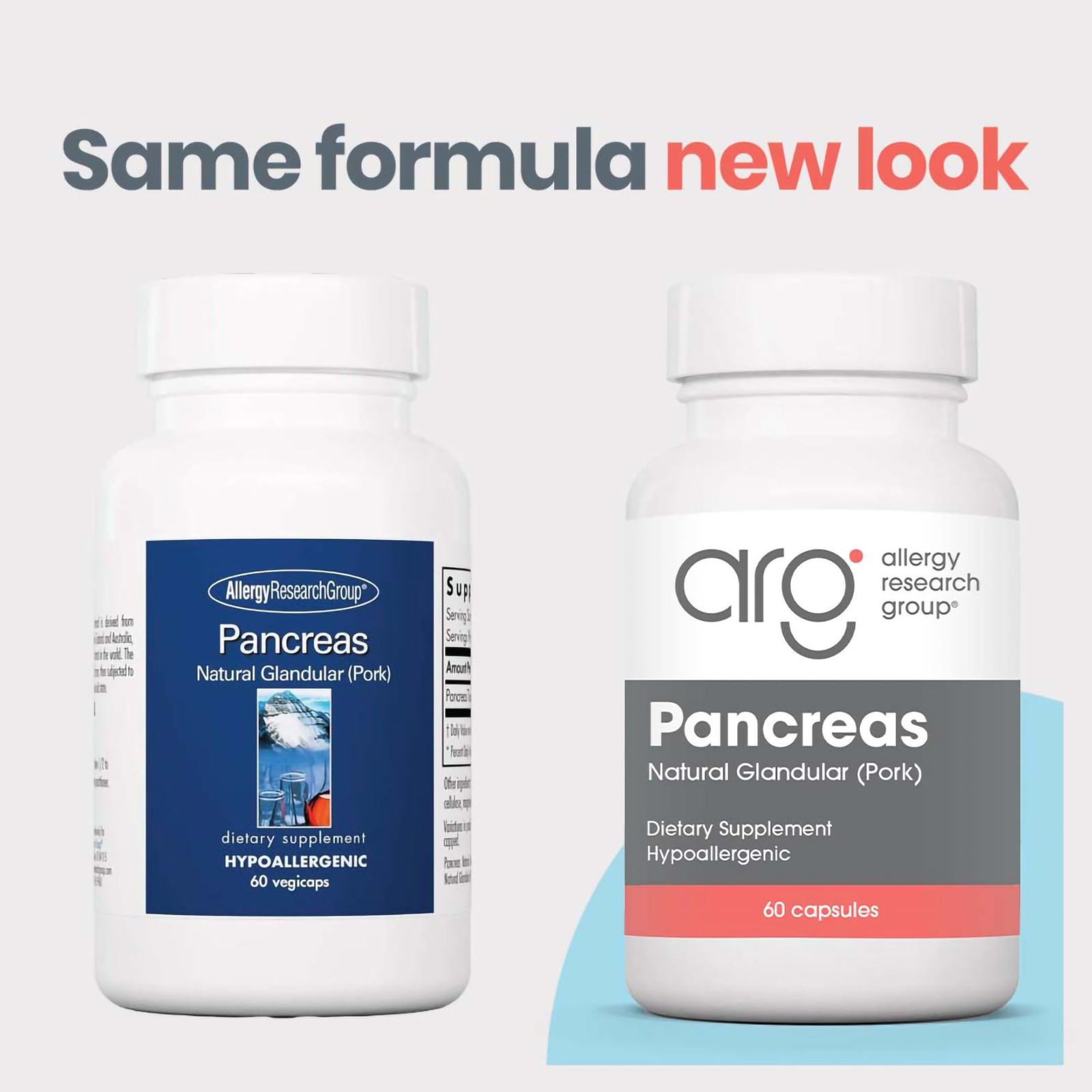 Allergy Research Group ARG Pancreas Natural Glandular Supports Healthy Pancr…