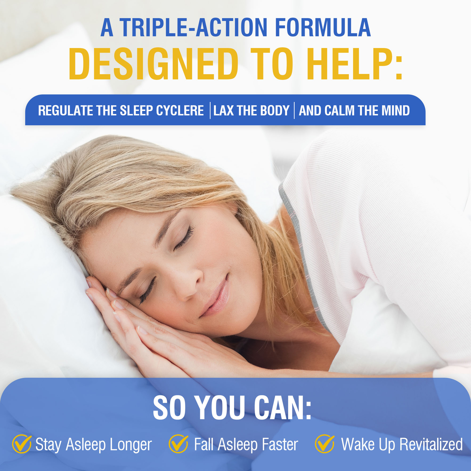 Sleep Capsules – Melatonin, Promotes Sleep and Relieves Anxiety and Stress