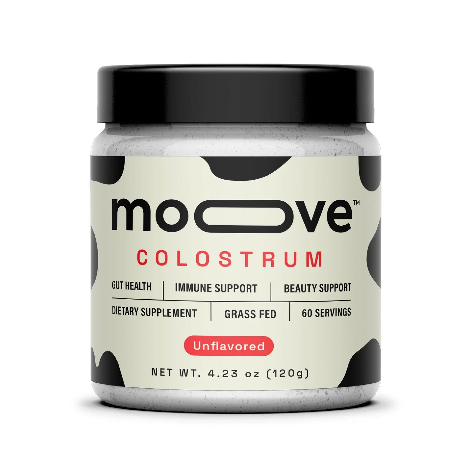 Moove Colostrum Unflavored Powder 4.23 oz.
