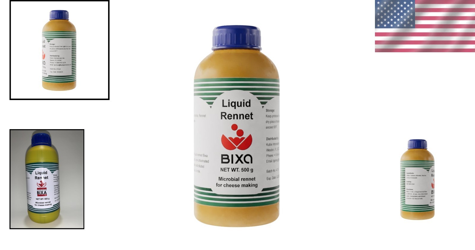 CUAJO LIQUIDO Rennet | Vegetarian Cheese Making | 17 fl oz