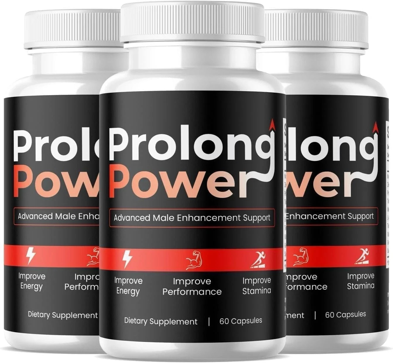 3 Pack ProlongPower Formula Pills Advanced Support Dietary Supplement 60 Caps FS