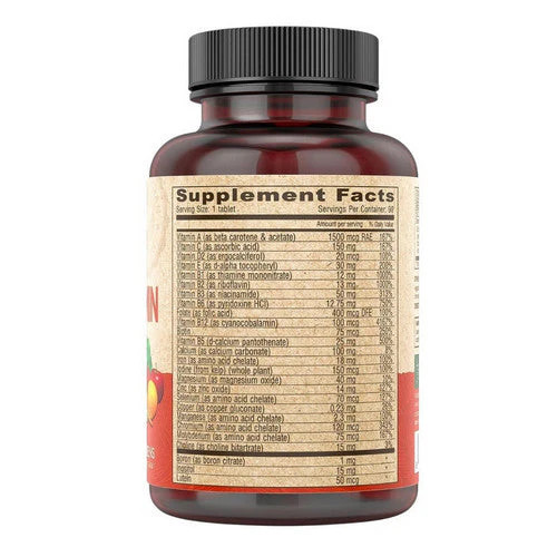 Vegan, Multivitamin Iron Free 90 Tab By Deva Vegan Vitamins