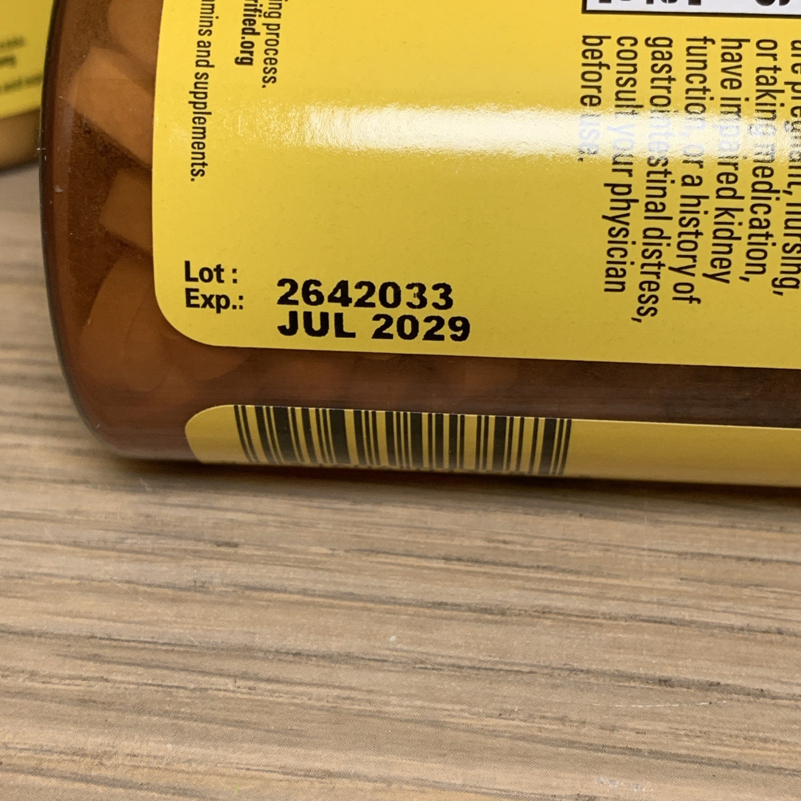 4 Pack Potassium Gluconate 550mg 400 Tablets (4×100) Exp 07/2029 Sealed