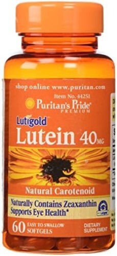 Puritan’s Pride Premium Lutigold™ Lutein Carotenoid 40 mg with Zeaxanthin for