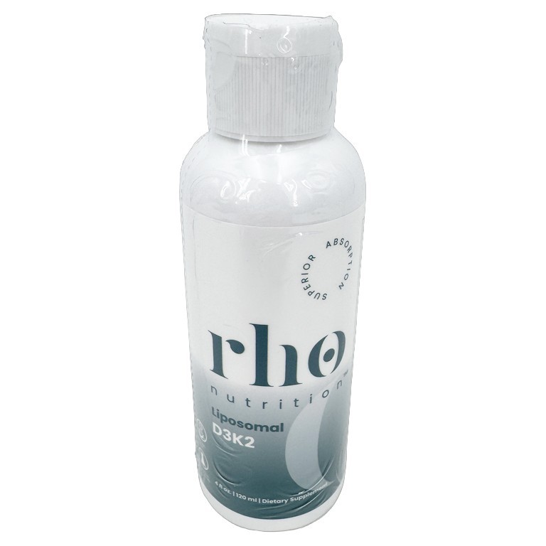 Rho Nutrition Liposomal D3K2 High Absorption Liquid Vitamins D3 & K2 4oz