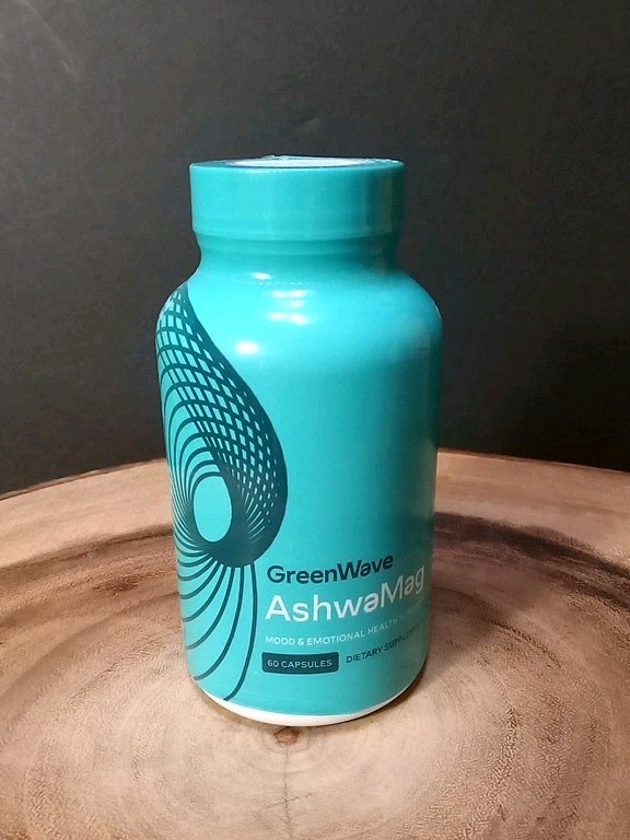 GreenWave Ashwamag Mood & Emotional Support Supplement (60 Capsules) Exp 9/26