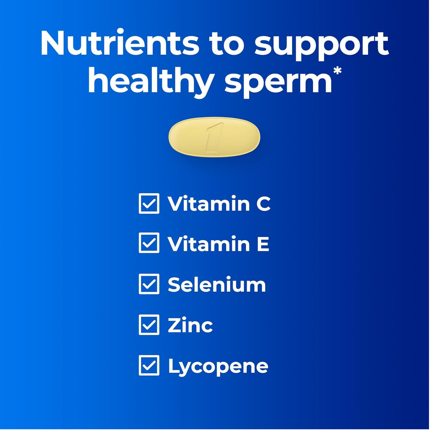 One A Day Men’s Pre-Conception Health Multivitamin to Support Healthy Sperm, Sup