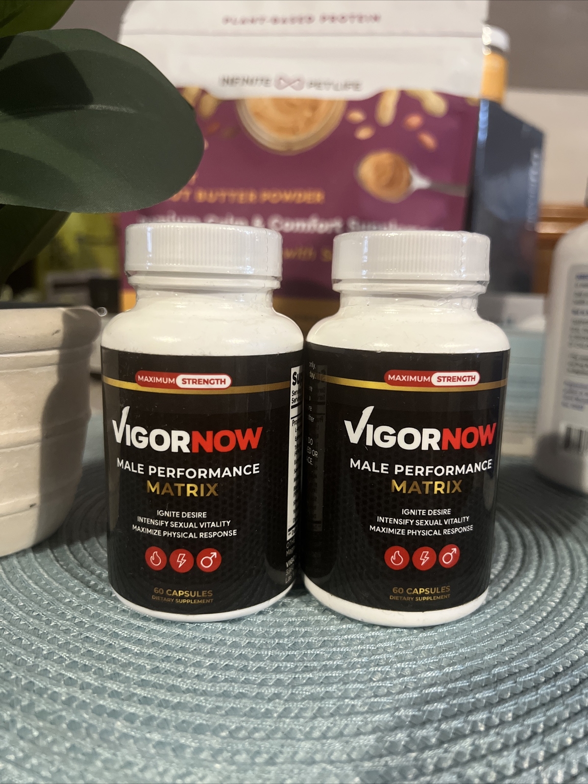 VIGORNOW 2 BOTTLES 120 PILLS SUPERIOR MALE PERFORMANCE FAST ACTION USA