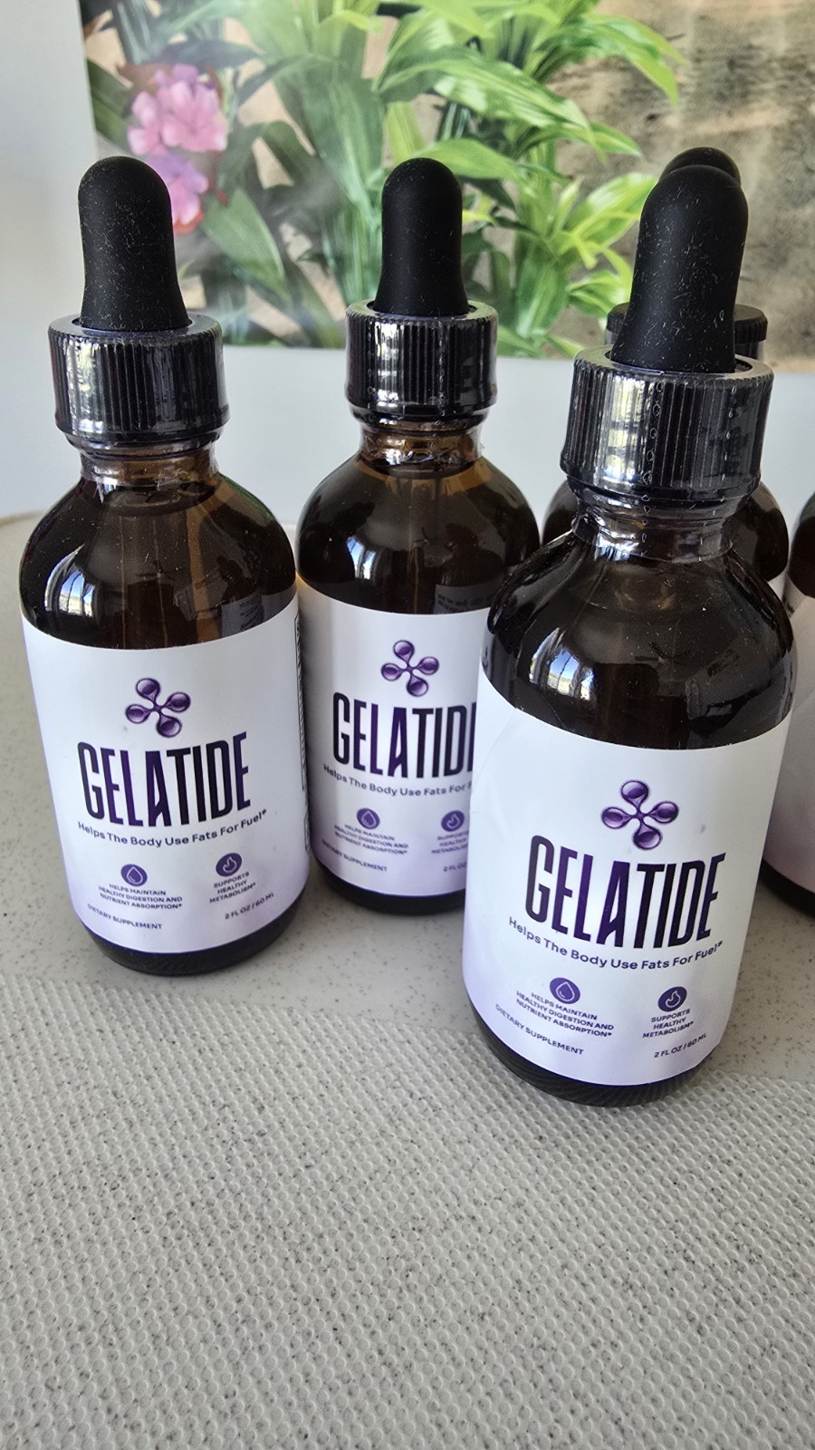 (5 Pack) Gelatide Drops Advanced Health & Fitness Vitamin Gela Tide 150 Servings