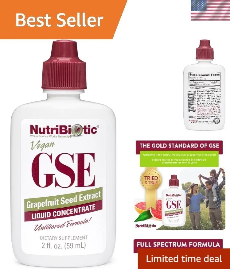 Natural 2 Oz Grapefruit Seed Extract – Concentrate for Overall Health