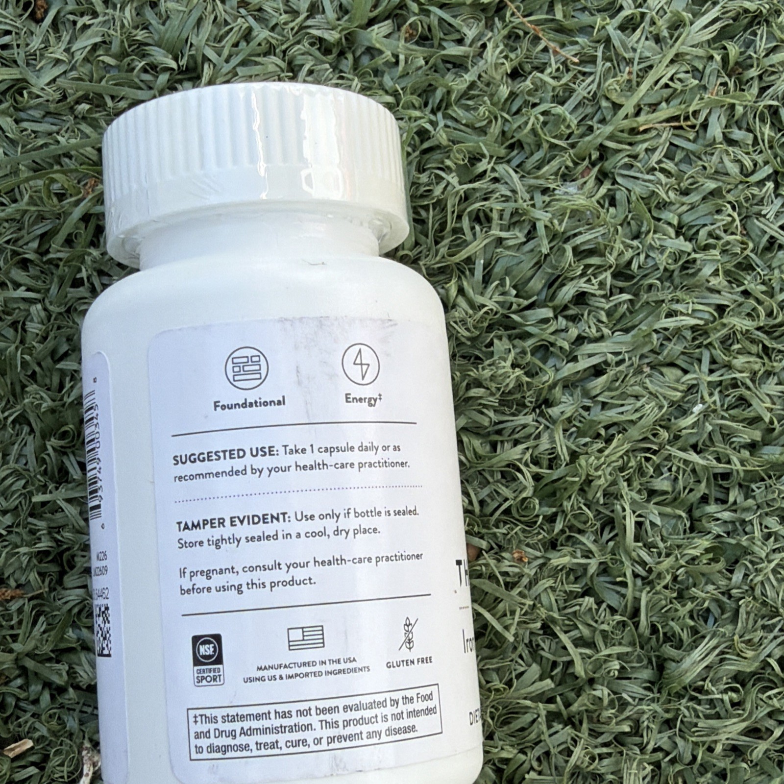 THORNE – Iron Bisglycinate – 25 Mg Iron Supplement for Enhanced Absorption witho