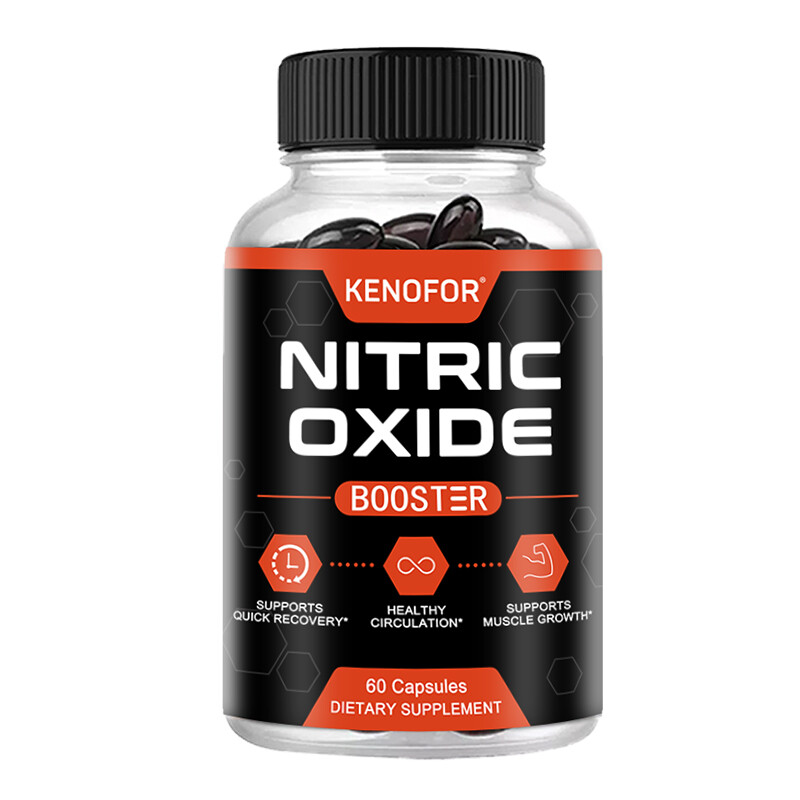 Nitric Oxide Booster L-Arginine, L-Taurine 60/120 Caps Sexual Health Support