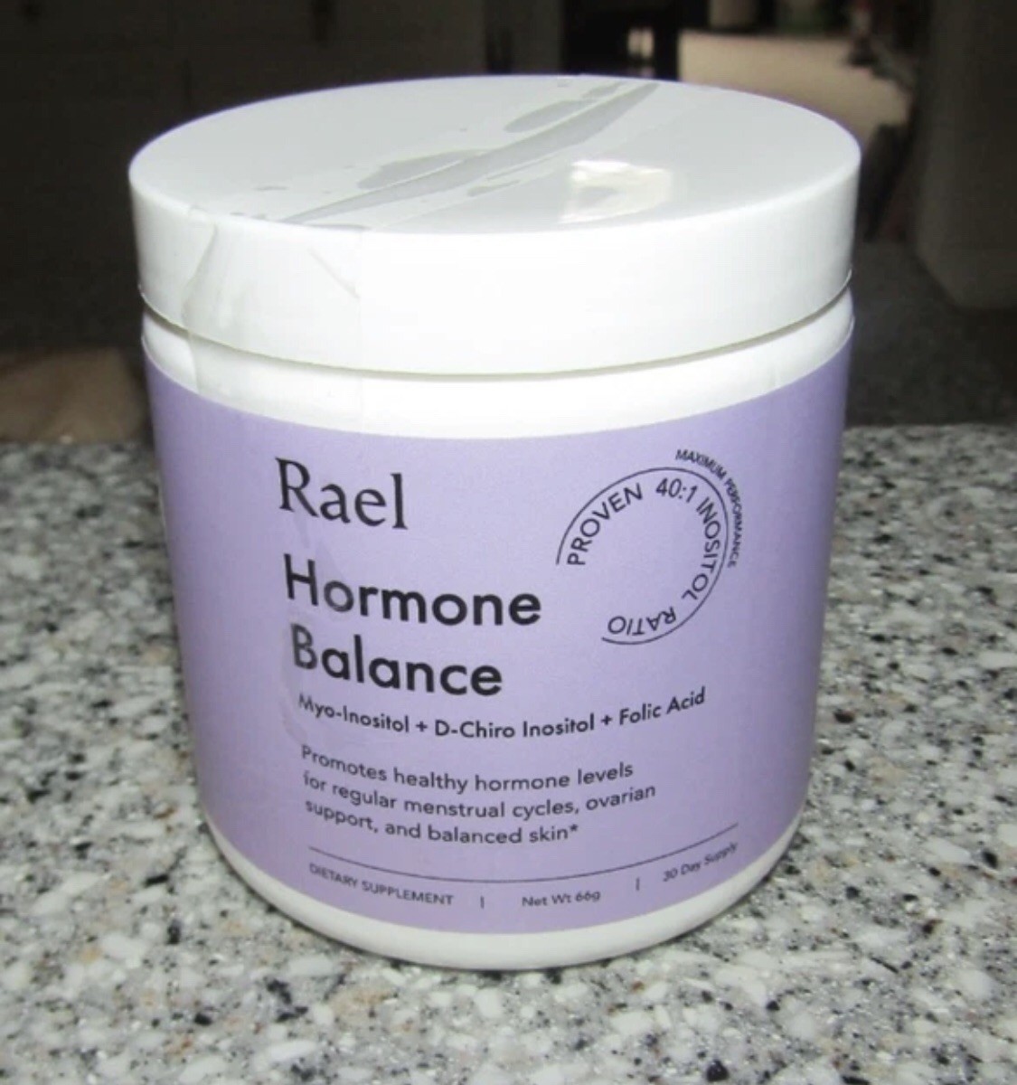 Rael Hormone Balance, Myo-Inositol + D-Chiro Inositol + Folic Acid NEW 30 days