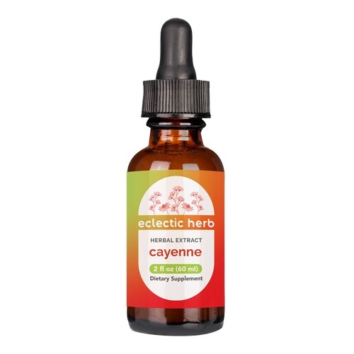Cayenne 2 Oz with Alcohol By Eclectic Herb