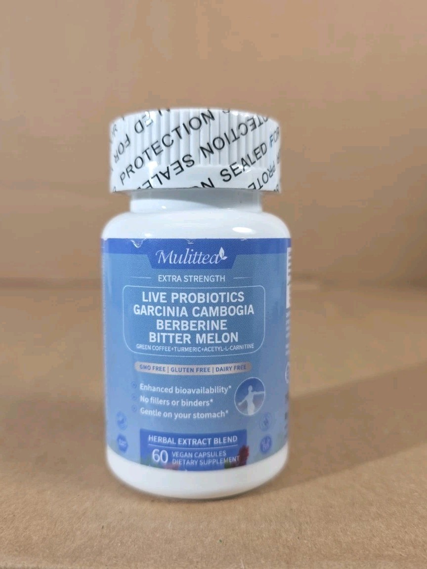 Mulittea Live Probiotics Garcinia Cambogia Bitter Mellon EXP 2027