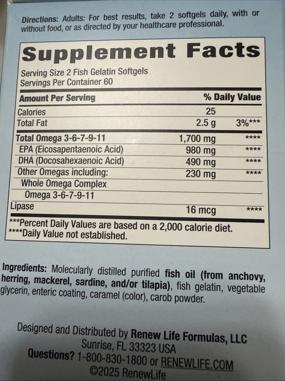NORWEGIAN GOLD FISH OIL. CRITICAL OMEGA. 120 Soft Gels. Exp 9/2027