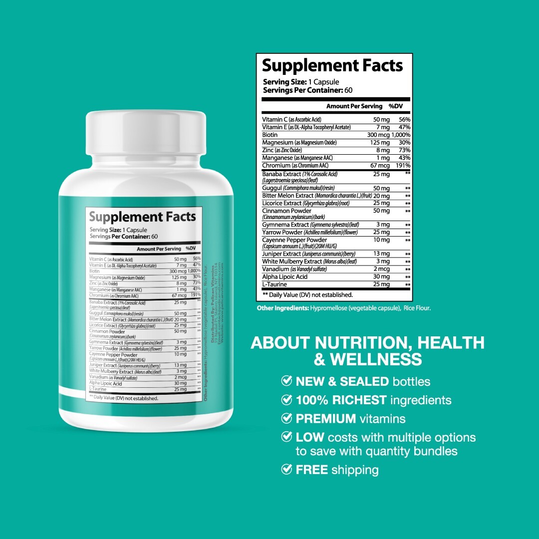 Cellucare- Cardiovascular Health, Blood Pressure & Sugar Support- 3 Bottles