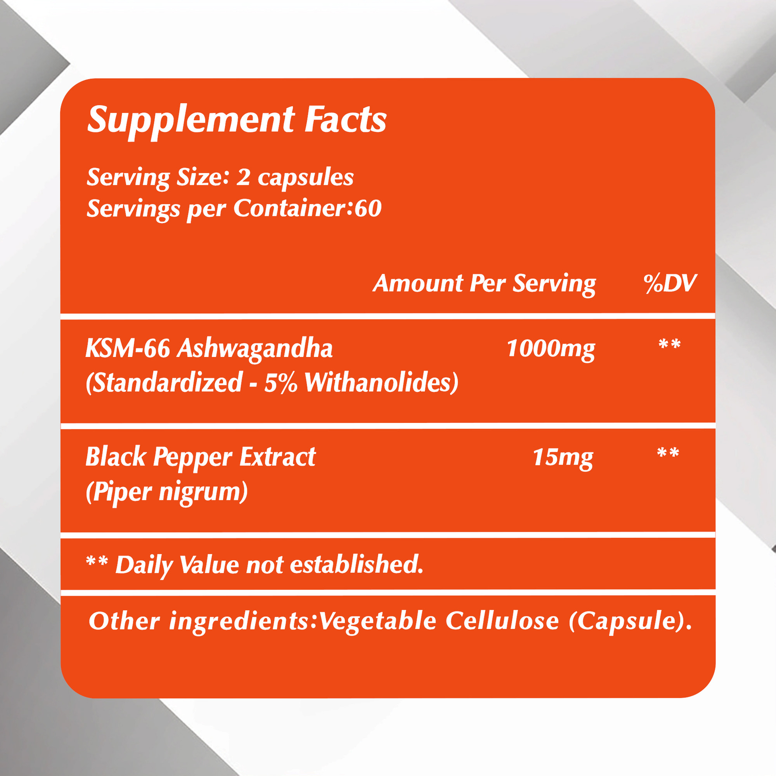 Ashwagandha – Support Energy Boost, Emotional Support, Stress & Anxiety Relief