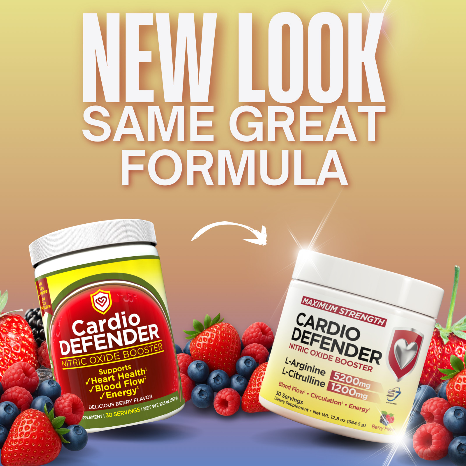 Cardio Defender – L-Arginine Powder Supports Cardio Health, Cholesterol & More