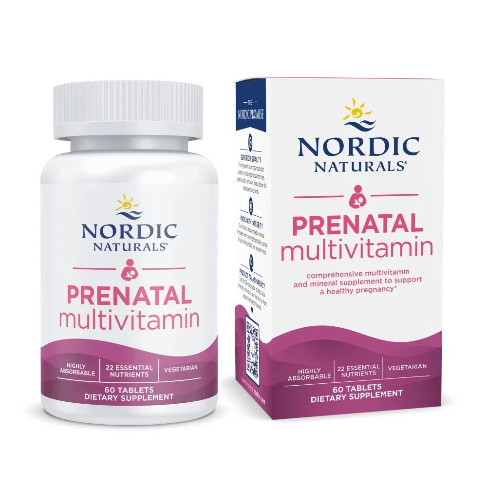 Prenatal Multivitamin Tablets – 60 Count