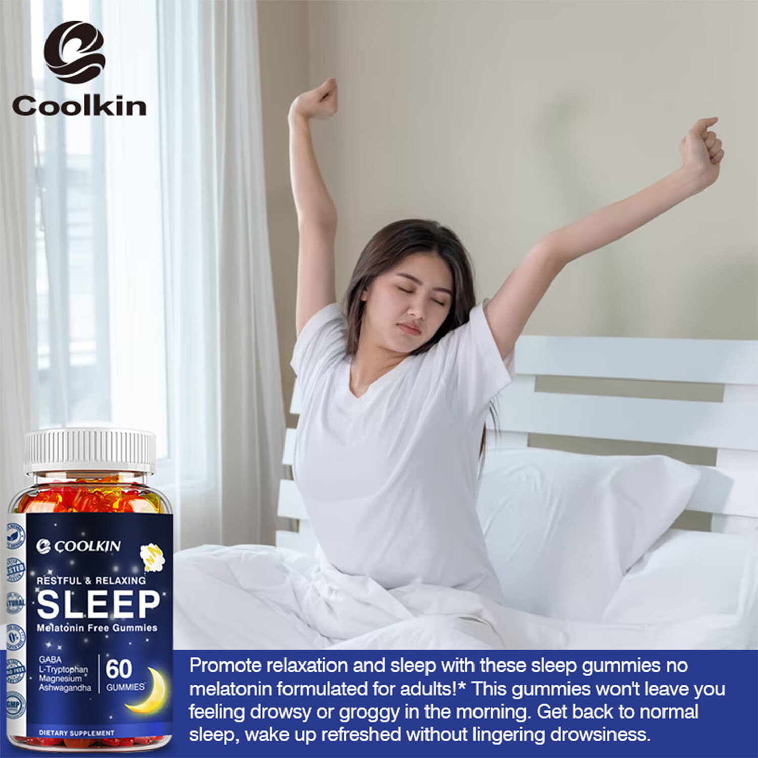 Sleep – L-Tryptophan, Ashwagandha – Promote Relaxation, Improve Sleep Health