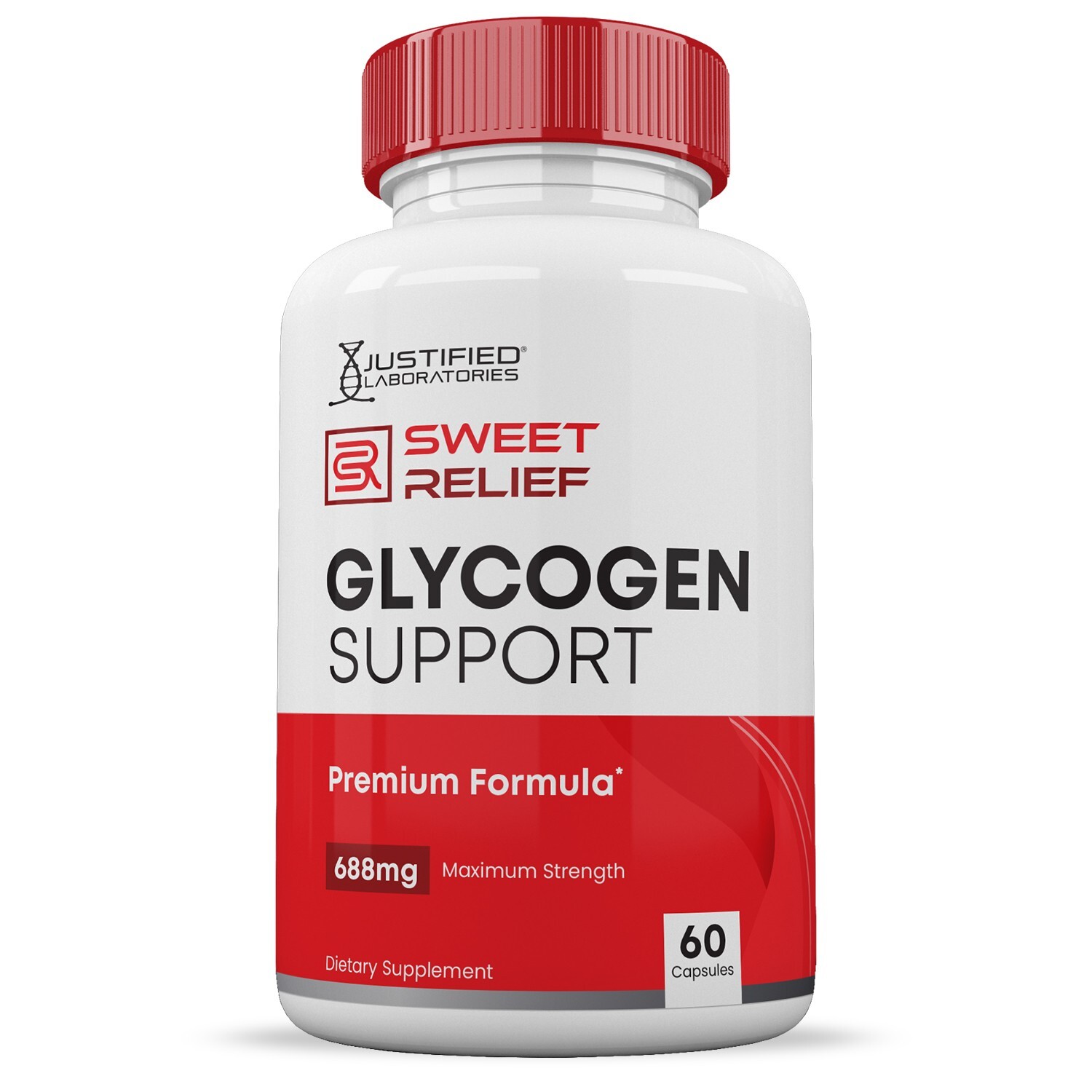 Sweet Relief Glycogen Pills Premium Formula 788MG 2 Bottles