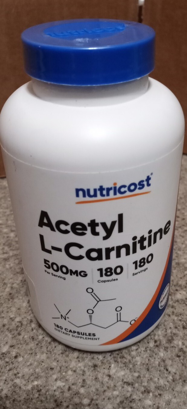 Nutricost L-Tyrosine 500mg – 180 Capsules – Gluten Free & Non-GMO